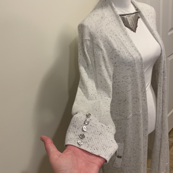 EUC Eleven Eleven Duster Cardigan with Pockets - Picture 4 of 11